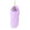 Kamio Japan Sanrio Chromi Key Ring Fur Key Chain/Purple