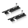 XFORT® 2 Pack Heavy Duty Tower Bolt Black 150mm (6"),