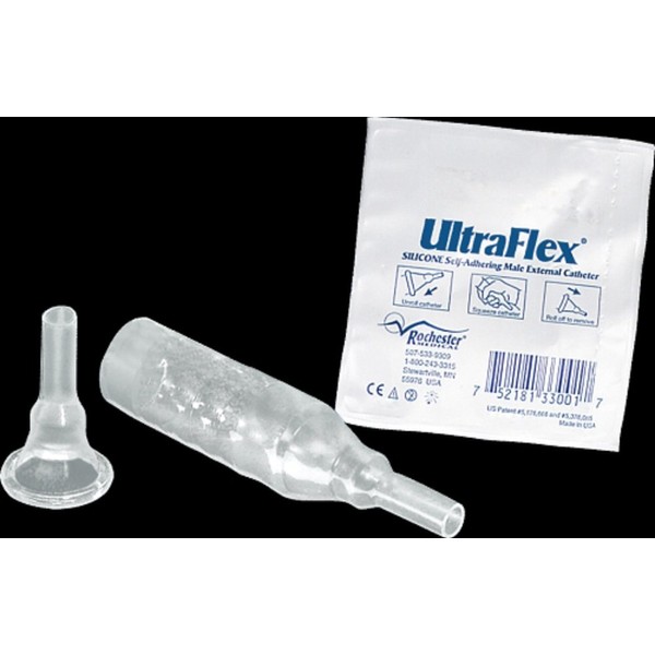 RH33104BX - UltraFlex Self-Adhering Male External Catheter, Large 36 mm
