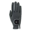 Roeckl Sports Malta Winter Riding Gloves, Tournament Winter Gloves, Anthracite/Silver