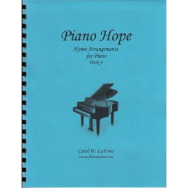 Church Hymn Arrangements for Piano HOPE Pieces Solo Offertory Worship #8