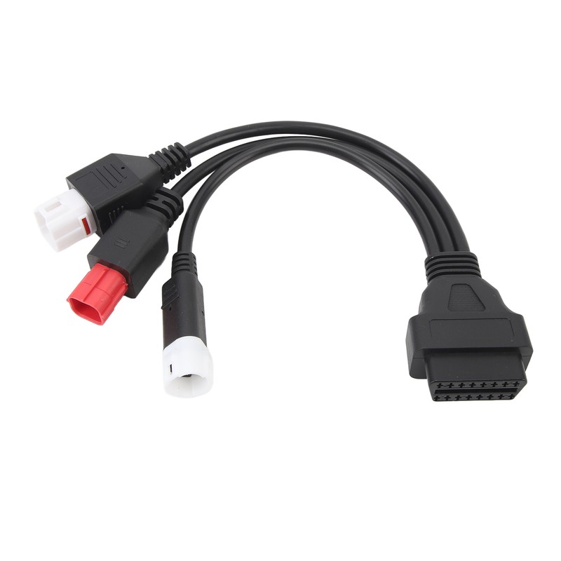 3 in 1 OBD Diagnostic Cable High Flexibility Plastic Plug