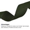 MECCANIXITY Lightweight Polypropylene Webbing Strap 1" 50 Yards Army Green