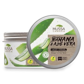 Mussa Canaria Body Butter with Organic Bananas from the Canary Islands and Aloe Vera 250 ml