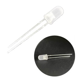 100PCS 5mm Dual Bi Color Polar Changing Rojo/Verde Led LED difuso LED de 2 pines