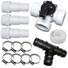 Pool Bypass Set for Diameter 38 mm Hose, 13 Pieces,