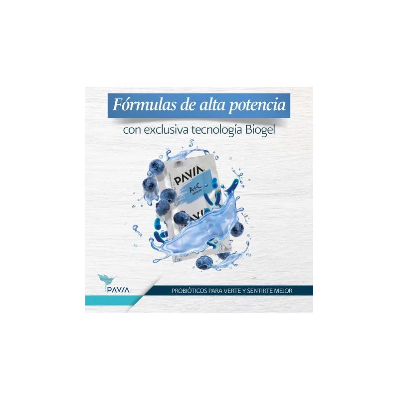 Probiticos Pavia con 1 billn vivos y activos L. Acidophilus