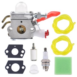 SYSKANT WT-458 Carburetor for Homelite A03003 A03002 A04445A A04445 ST145 ST155 ST175 ST185 ST275 ST285 ST385 ST485 SX135 GST18 HBC18 HBC28 HBC30 HLT15 HLT16 HLT18 HLT28 String Trimmer