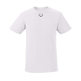 EvoShield Mens Short Sleeve Tee Team White - Adult, Team White, Medium US