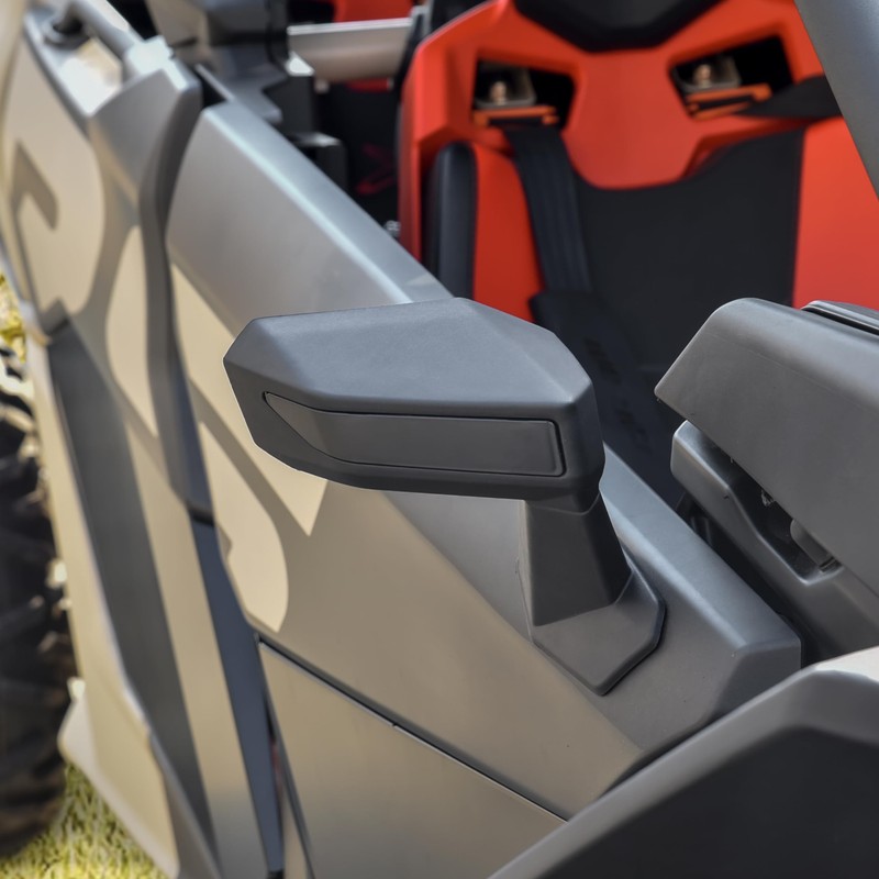SAUTVS Folding Front Door Rear View Side Mirrors for Maverick