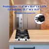 Eascookchef 12 inch Eascookchef Gas Cooktop 2 Burners NG/LPG Tempered
