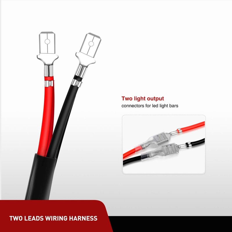 Nilight - Kit de extensión de arnés de cableado de