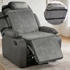 3-Fold Recliner Cushion with Head Pillow and Backrest (Grey)