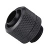 ASHATA Water Cooling Compression Fitting 2PCS G1/4 Thread Flexible Tube