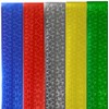 Iconikal Bulk Metallic Foil Reward Stars Stickers, Blue, Red, Silver,
