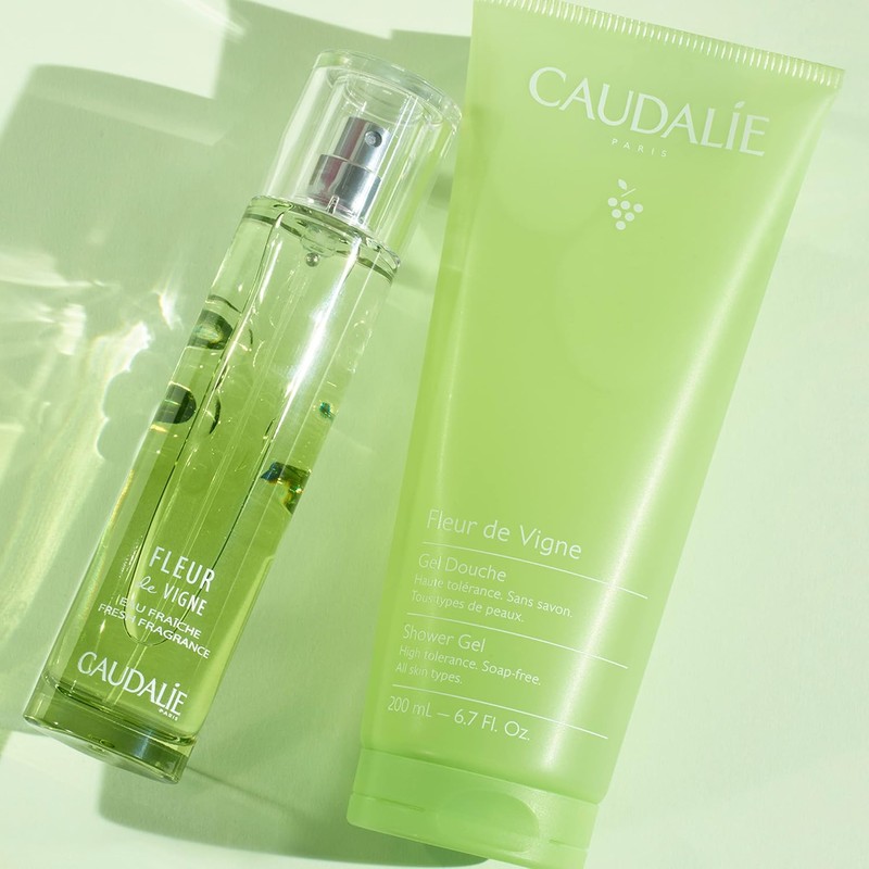 Caudalie Gel de Ducha Hidratante Corporal Fleur de Vigne, Vegano,