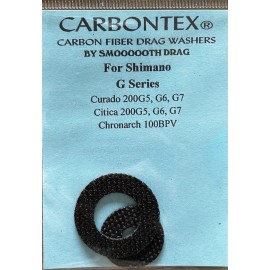 SHIMANO CARBONTEX CURADO 200G5, 200G6 & 200 G7 Drag Washers