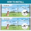 Dog Runner for Yard, Heavy Duty 100FT Dog Runs for