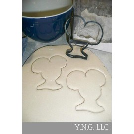 GIRL WITH AFRO PONYTAILS NATURAL CURLS CURLY KINKY HAIR SPECIAL OCCASION COOKIE CUTTER BAKING TOOL 3D PRINTED MADE IN USA PR3023
