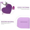 Gatuida 2pcs Fashionable Earphone Sleeve Cute Heart Design Cover for