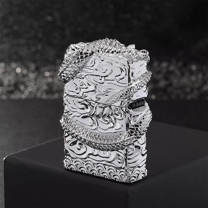 huaben Dragon Lighter Premium Kerosene Soft Flame Lighter with Adjustable