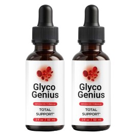 (2 Pack) Glyco Genius Drops Support Blood Health and General Wellness