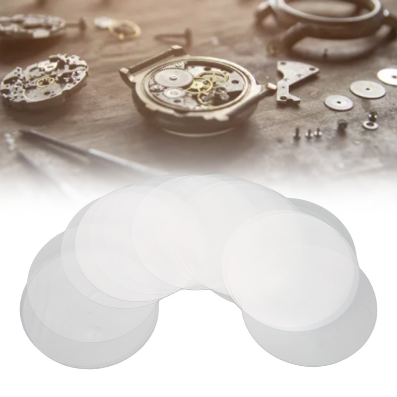50pcs Watch Dial Case Back Pad Protector Plastic Protector Sheets