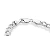 Miabella 925 Sterling Silver Italian Double Curb Link Chain Bracelet