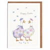 Lottie Murphy - Geese Easter Card - 'Happy Easter'