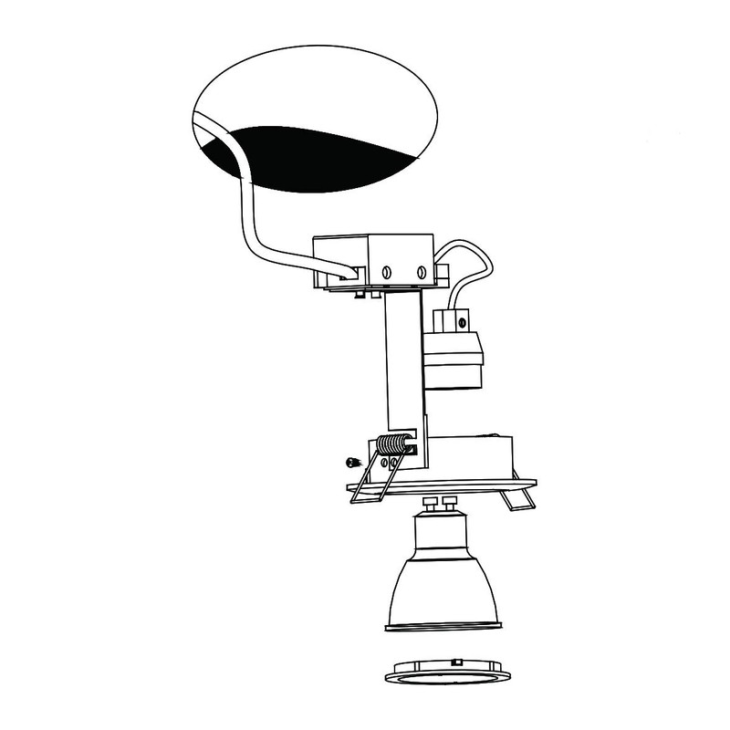 Eglo Recessed Light Die-Cast Aluminium 5 W Matt Nickel 3