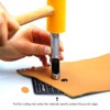 OWDEN 12Piece Leather Hole Punch Set with a Free Cutting