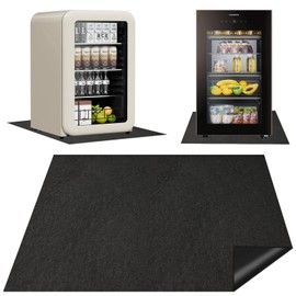 2 Pack Water Cooler Mat Set Floor Protection Pads Under Refrigerator mat Felt Protective Pads for Air Conditioner Desk Top Coffee mat Washer Machine Appliance Protection, 24 x 24 Inch