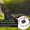 ZAMDOE Universal 56" Lawn Mower Throttle Cable Switch Assembly Control