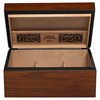 Humidor Supreme Dane, Medium Desktop Humidor, 56-100 Cigar Capacity, Rosewood