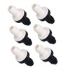6Pcs Check Valve Plastic Non Return 1 Way Inline Valve