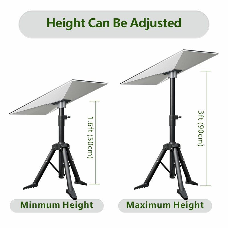 Gen 3 Starlink Tripod Stand with Pipe Adapter, Compatible with
