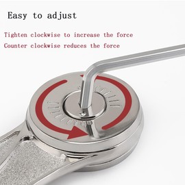 Heavy Duty Hinge Lid Support Hinge with Soft Close Folding Lid Stay Hinge for Cabinet Kitchen Cabinet Toy Chamber (A01#)