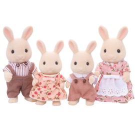 Epoch Sylvanian Families Family Doll set Milk Rabbit Family FS-09