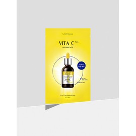 [Missha] Vita C Plus Ampoule Mask 27g / [미샤] 비타씨플러스 앰플 마스크 27g