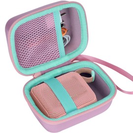 Lebakort Hard Case Compatible with JBL GO 4 GO 3 Portable Speaker