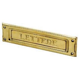 BUCHE P/LETTERE 2501 OTTONE LUCIDO