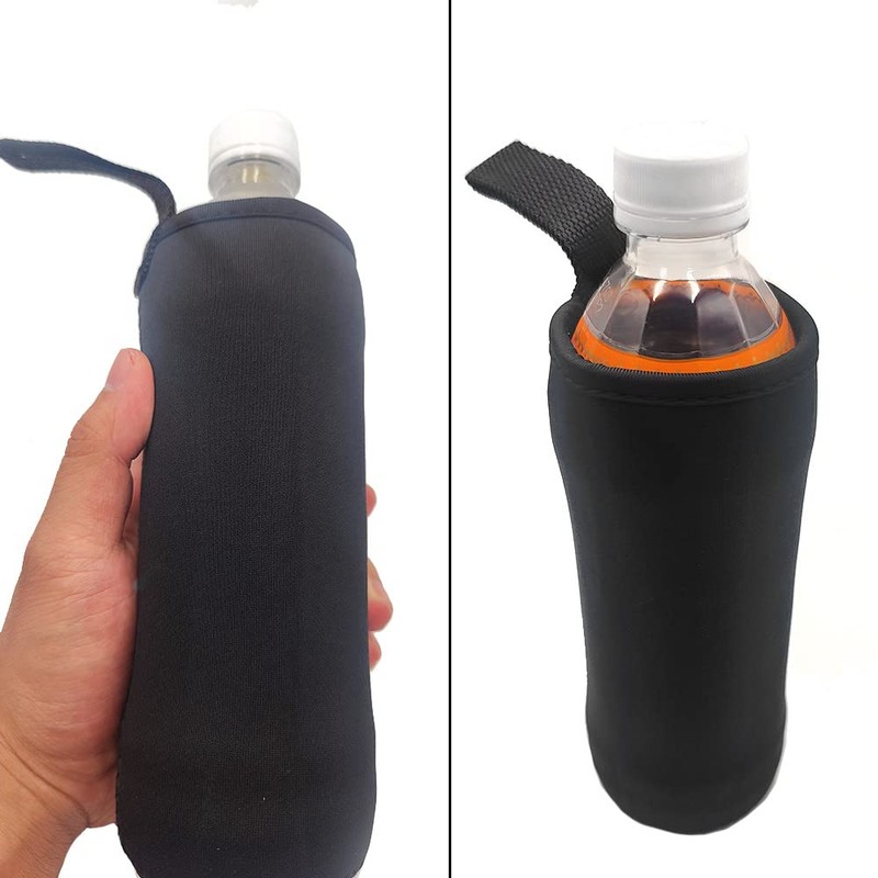 Water Bottle Sleeve Neoprene Pouch for Outdoor Hiking Travel (550ml,