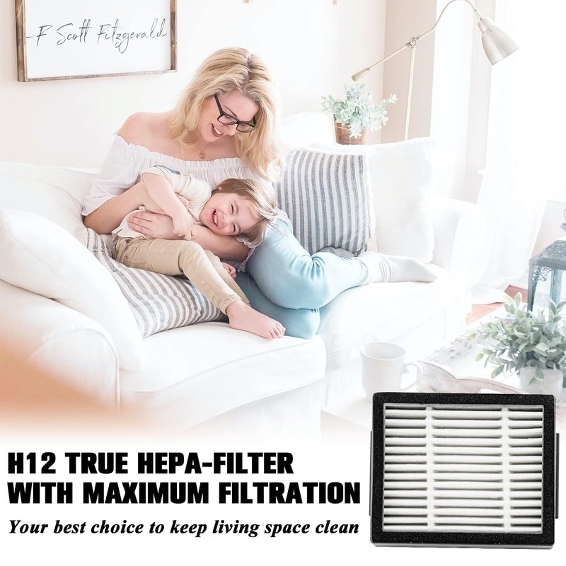 4Pcs Filters Replacement Compatible with iRobot Roomba e & i