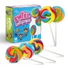 Rainbow Round Lollipops Swirl 18 PCS - Bulk Swirl Lollipops