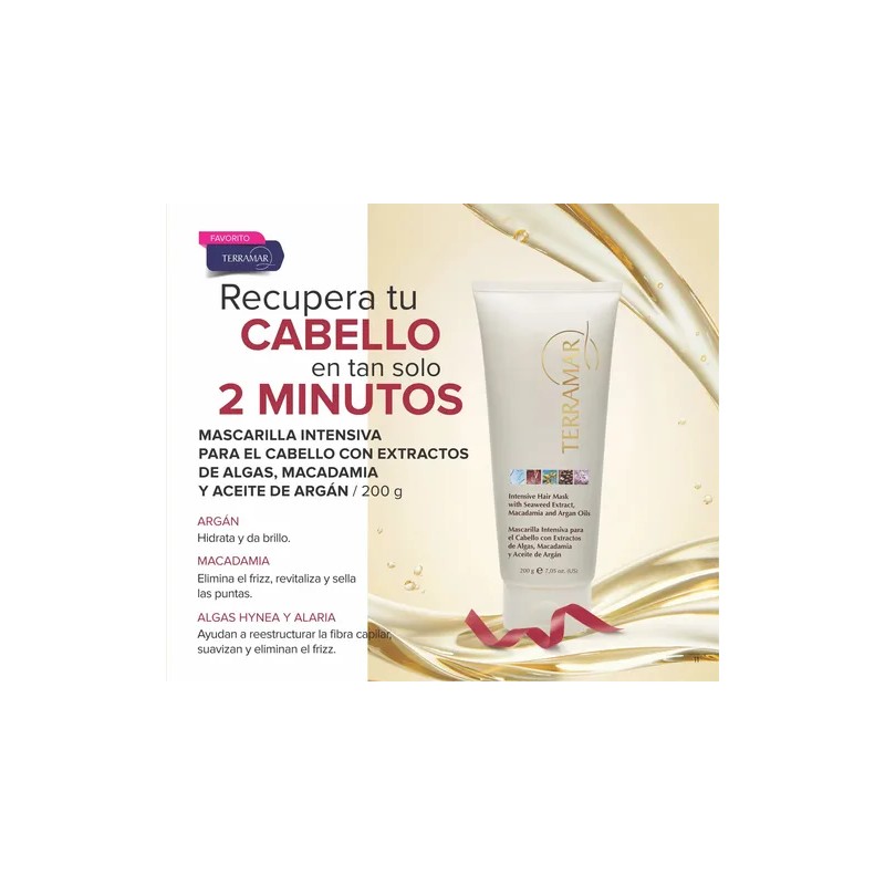 Set Capilar Terramar Óleo 98ml, Serum Termal Y Mascarilla
