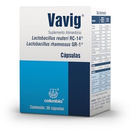 5 billones de probióticos Lactobacillus rhamnosus GR-1 y Lactobacillus reuteri RC-14, 30 cápsulas vía oral