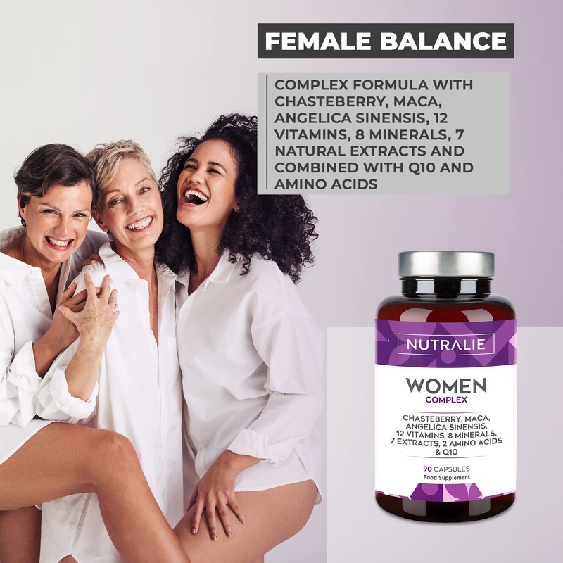 Multivitamin Women Complex - For Women with Vitamin C, D,