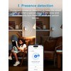 meross Motion and Presence Sensor, Motion Detector with Light Sensor,