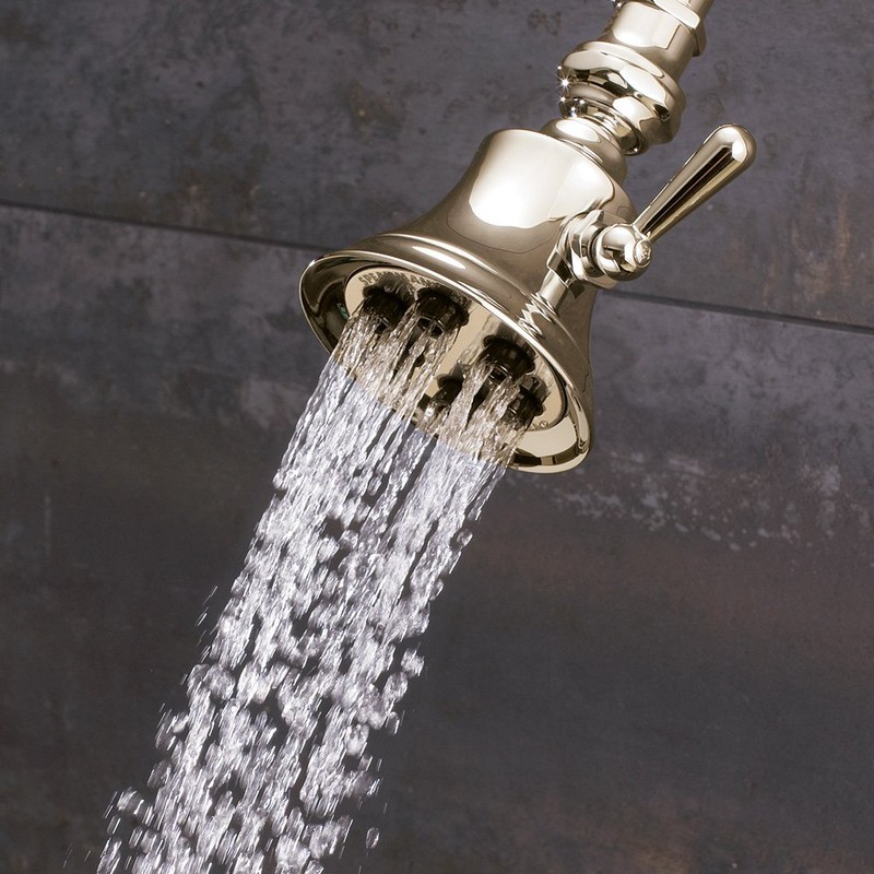 Speakman S-2254-PB Showerhead, 2.5 GPM, Polished Brass