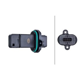 HELLA 8ET 358 166-531 Air Flow Meter - 8-Pin - Screwed - Without Housing